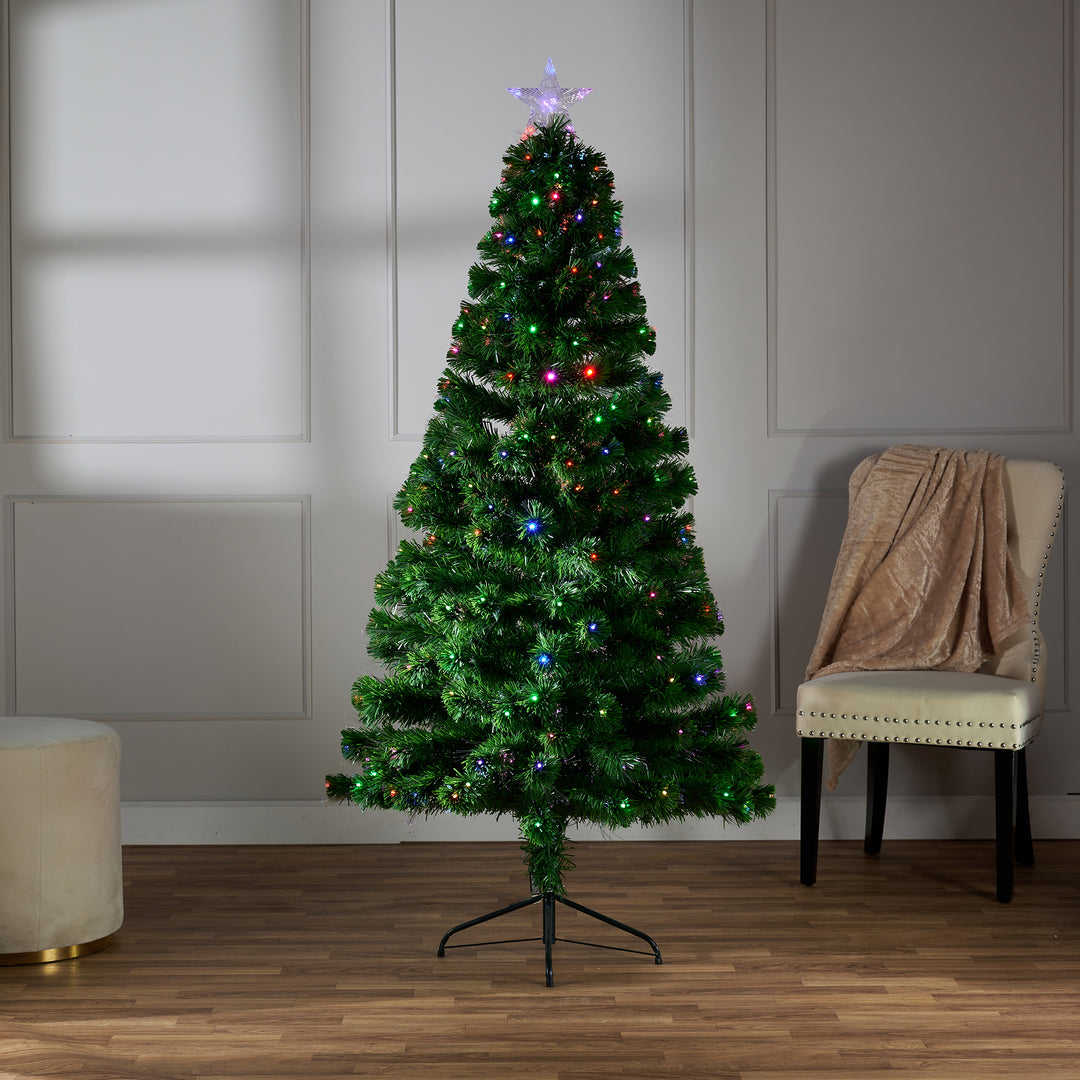 Christmas Tree Fiber Optic Multi-Color HI-LINE GIFT LTD.