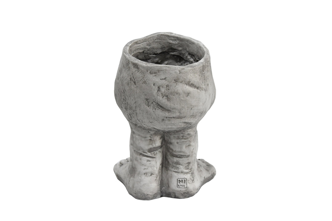 75641-A - Whimsical Harmony - Old Lady Planter Pot Hi-Line Gift Ltd.