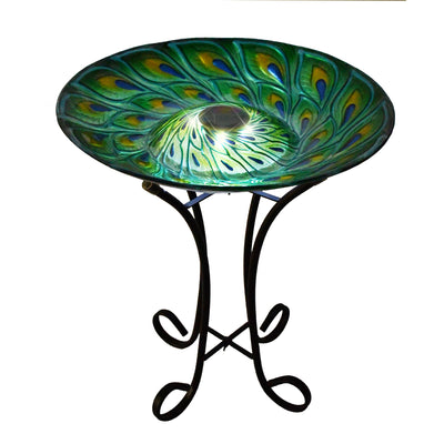 Glass Bird Baths