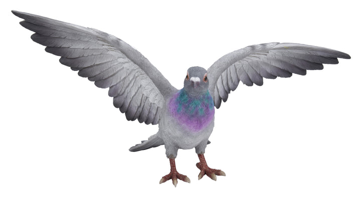 Pigeon With Spread Wings Statue HI-LINE GIFT LTD.