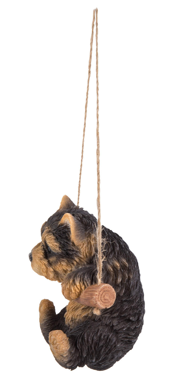 Hanging Yorkshire Terrier Puppy Statue HI-LINE GIFT LTD.