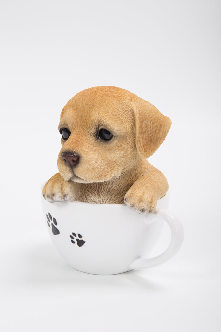 Pet Pals-Teacup Labrador Puppy Statue HI-LINE GIFT LTD.