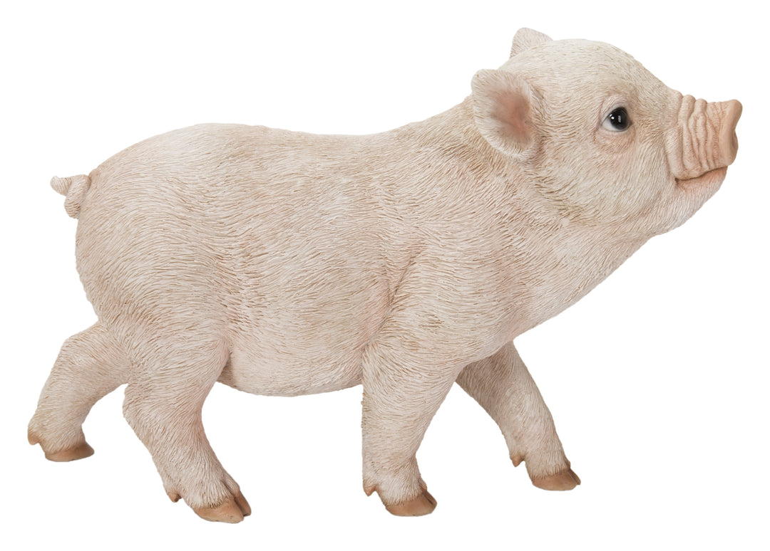 Baby Pig Standing - Pink HI-LINE GIFT LTD.