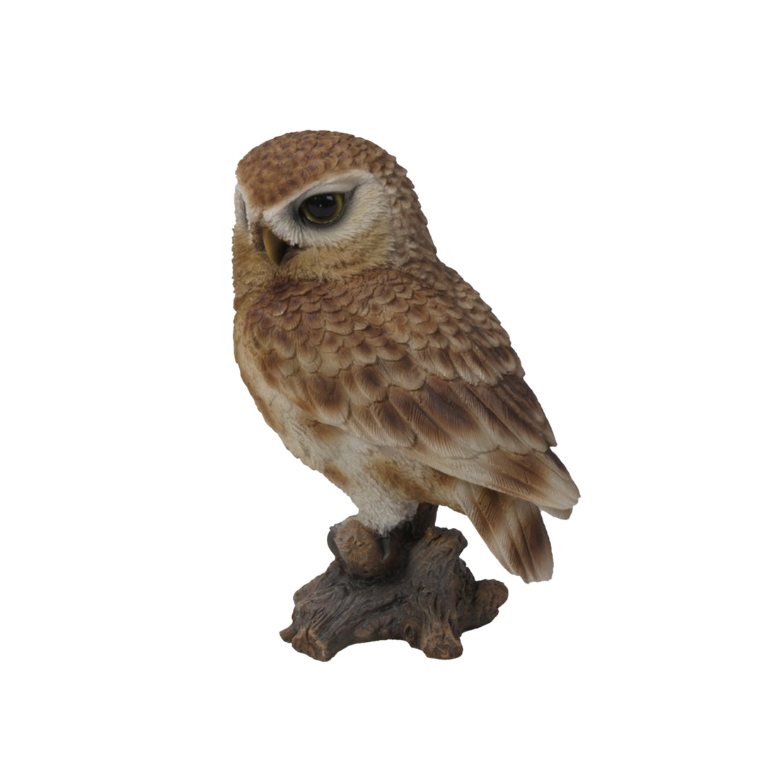 Brown Owl on Stump - Small HI-LINE GIFT LTD.