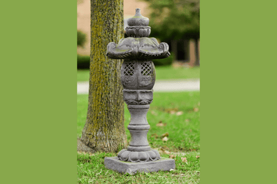 Winter Radiance: Styling Your Porch with Pagoda Lanterns and LED Trees