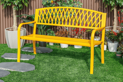 Creating Warm Outdoor Corners with Benches and Soft Lighting