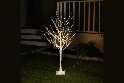 LED Birch Trees Indoors: Bringing a Gentle Winter Sparkle Home