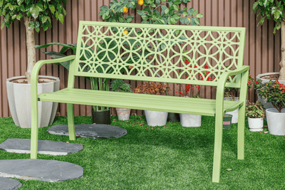 Matching Metals: How to Coordinate Benches, Lanterns & Planters in Outdoor Decor