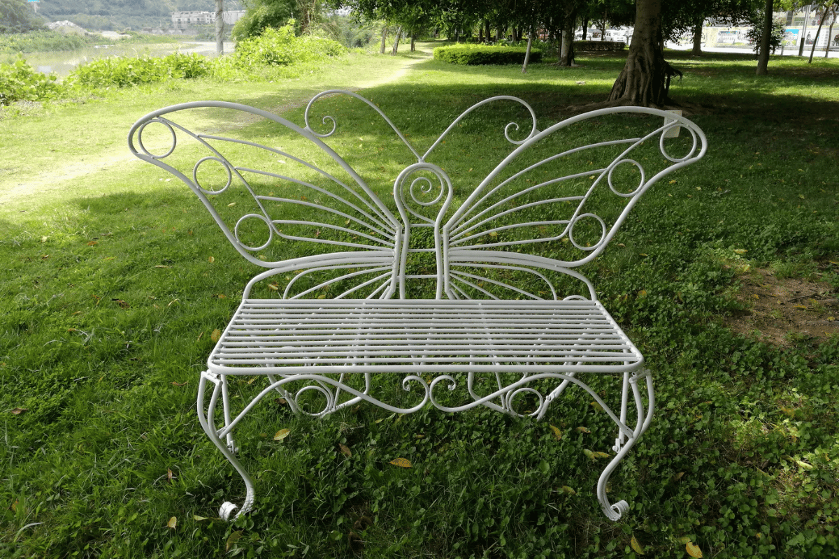 Mixing and Matching: How to Style Butterfly Benches with Other Metal G ...