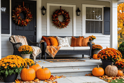 From Fall to New Year: Transitioning Your Outdoor Decor Through the Seasons