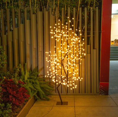 Indoor and Outdoor LED Tree Dual Color With 336 LEDs HI-LINE GIFT LTD.