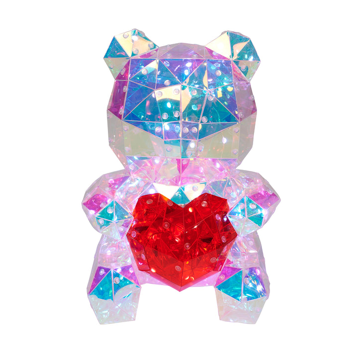 37300-A - Charming PET Bear LED Lights: Delightful Glow Powered by USB HI-LINE GIFT