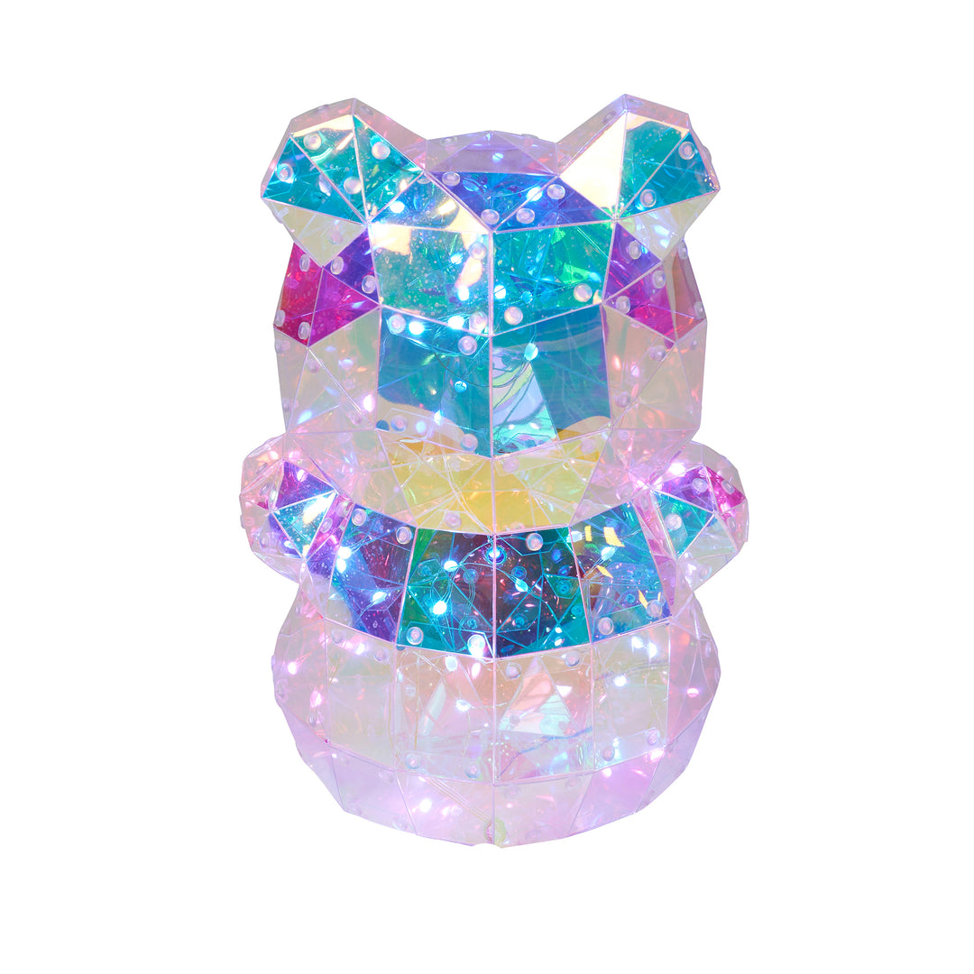 37300-A - Charming PET Bear LED Lights: Delightful Glow Powered by USB HI-LINE GIFT