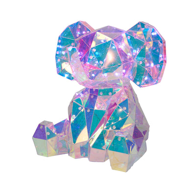 37300-B - Majestic PET Elephant LED Lights: Radiant RGB Glow with USB Power Hi-Line Gift Ltd.