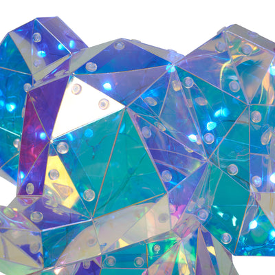 37300-B - Majestic PET Elephant LED Lights: Radiant RGB Glow with USB Power Hi-Line Gift Ltd.