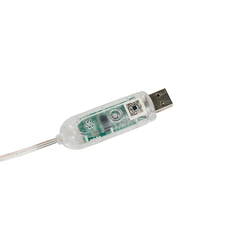 37300-B - Majestic PET Elephant LED Lights: Radiant RGB Glow with USB Power Hi-Line Gift Ltd.