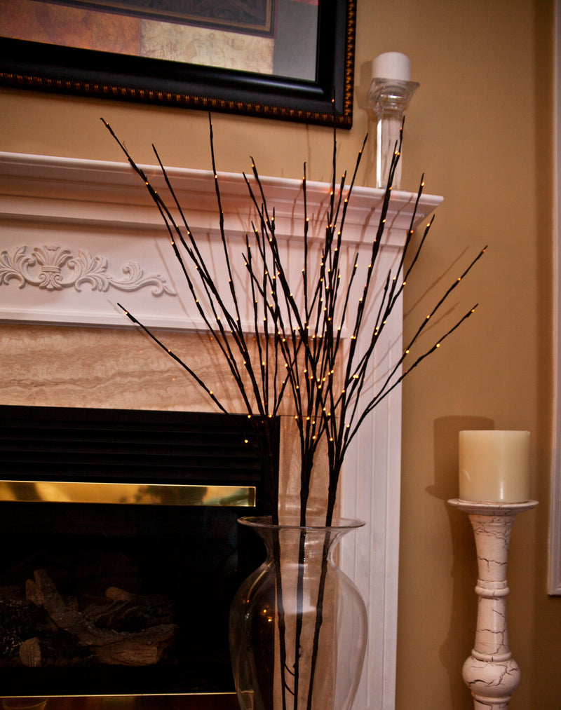 Floral Lights-Willow Branch-2 Pieces Set - 50 Inch HI-LINE GIFT LTD.