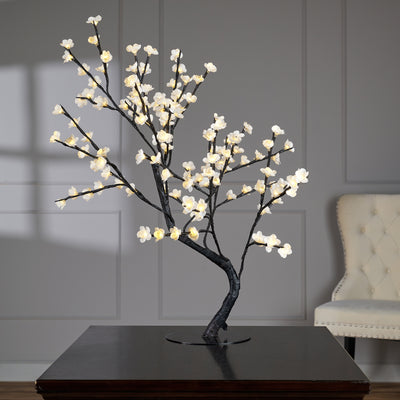 White Bonsai Tree - 128 Leds HI-LINE GIFT LTD.
