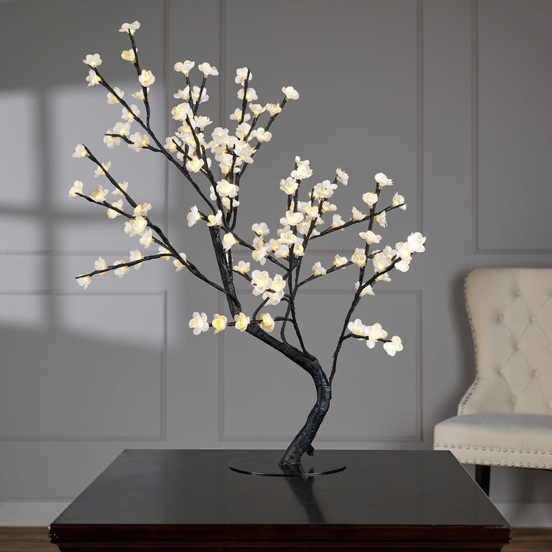 White Bonsai Tree - 128 Leds HI-LINE GIFT LTD.