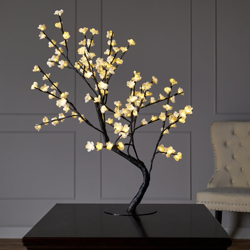 White Bonsai Tree - 128 Leds HI-LINE GIFT LTD.