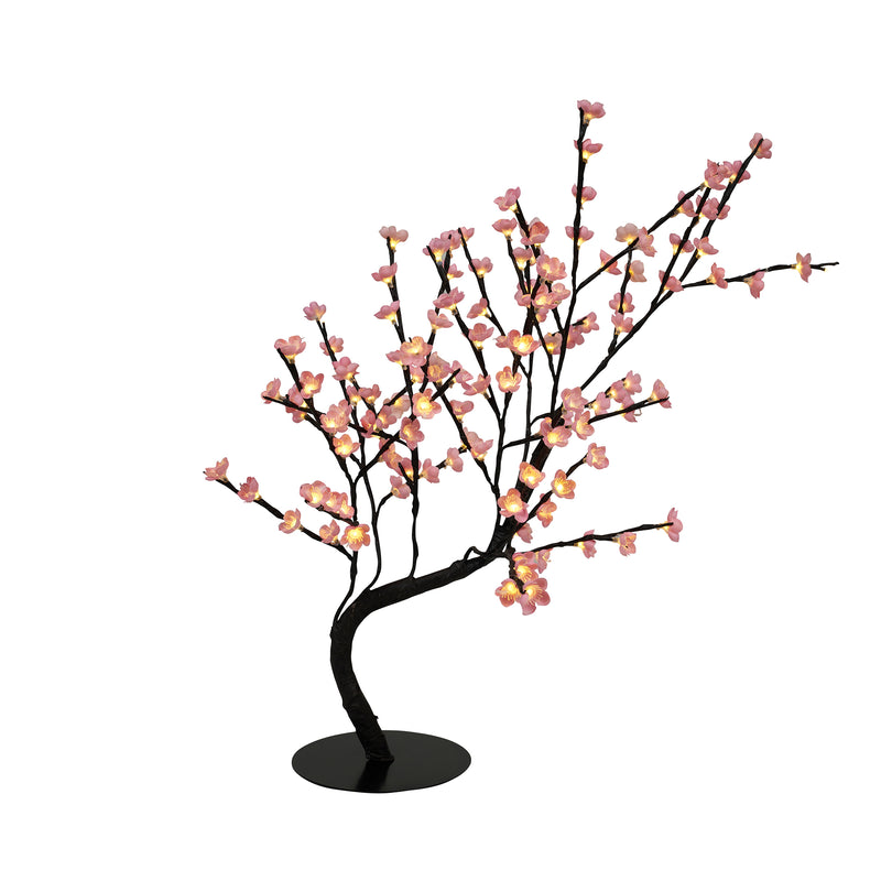 Pink Bonsai Tree - 128 Led HI-LINE GIFT LTD.