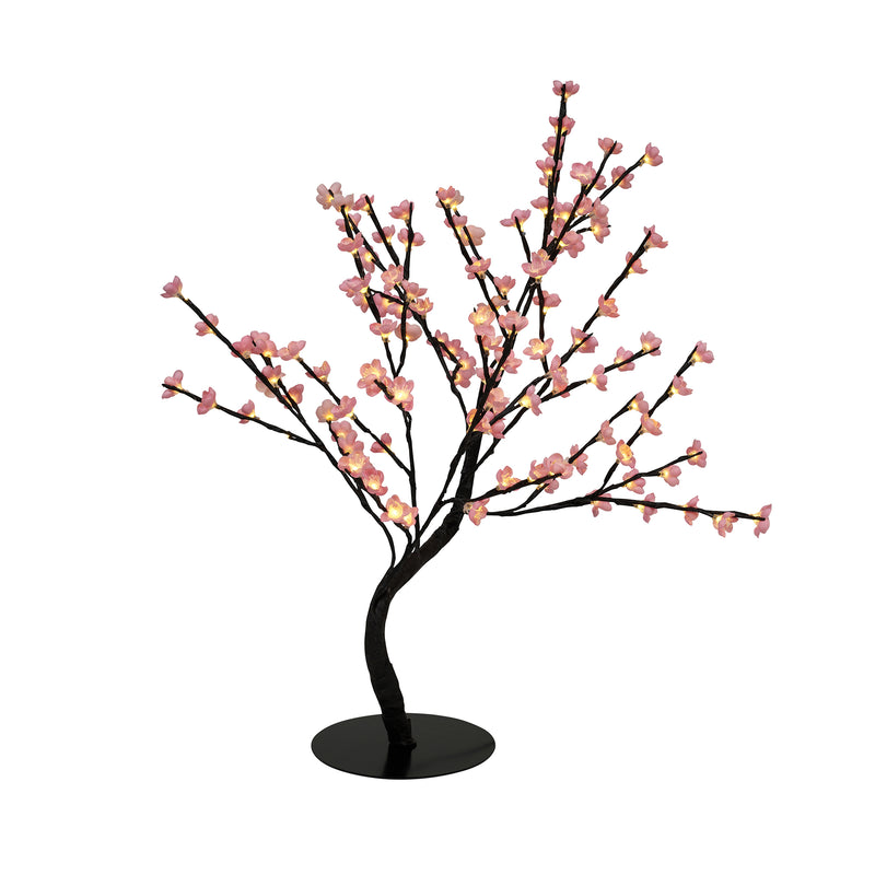 Pink Bonsai Tree - 128 Led HI-LINE GIFT LTD.