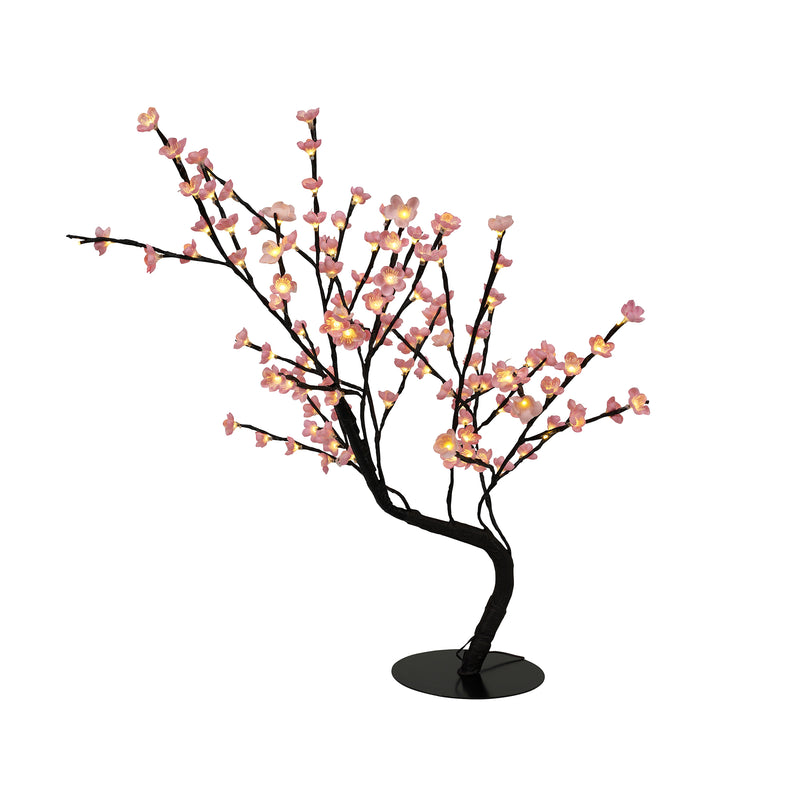 Pink Bonsai Tree - 128 Led HI-LINE GIFT LTD.