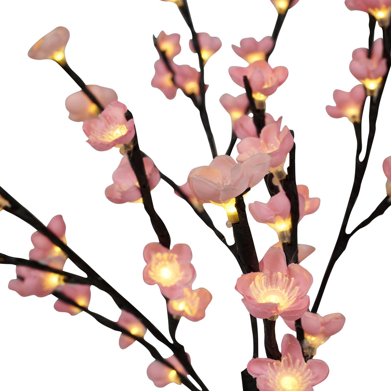 Pink Bonsai Tree - 128 Led HI-LINE GIFT LTD.