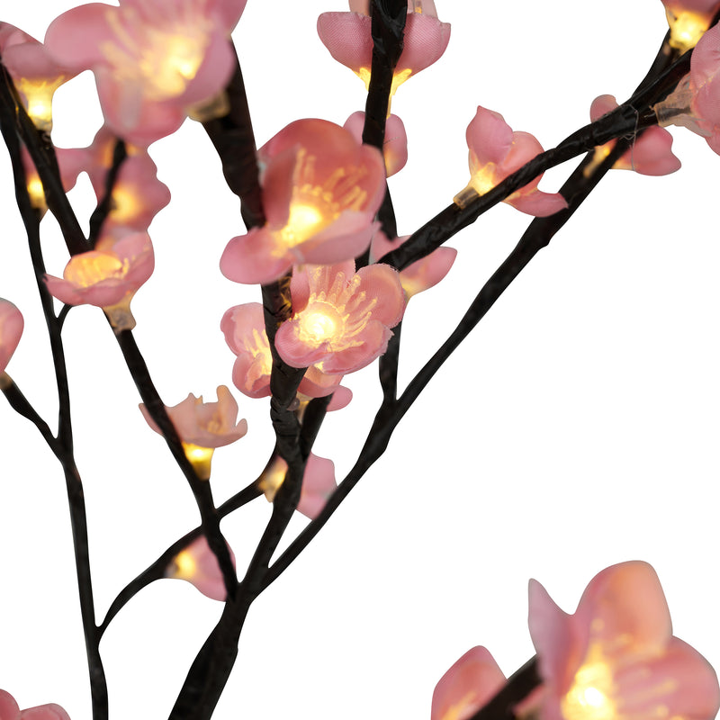 Pink Bonsai Tree - 128 Led HI-LINE GIFT LTD.