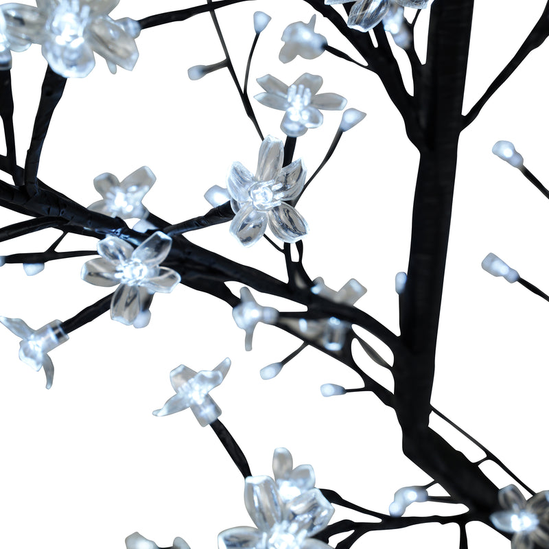 Floral Lights-Outdoor Cherry Tree - 208 Led-Incl 6 Glimmering Lights HI-LINE GIFT LTD.