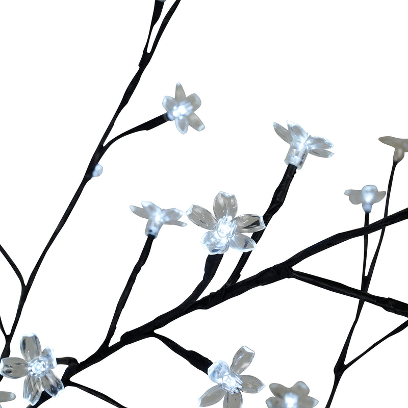 Floral Lights-Outdoor Cherry Tree - 208 Led-Incl 6 Glimmering Lights HI-LINE GIFT LTD.