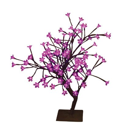 Floral Lights-Bonsai Tree-Indoor/Outdoor Pink Ac HI-LINE GIFT LTD.