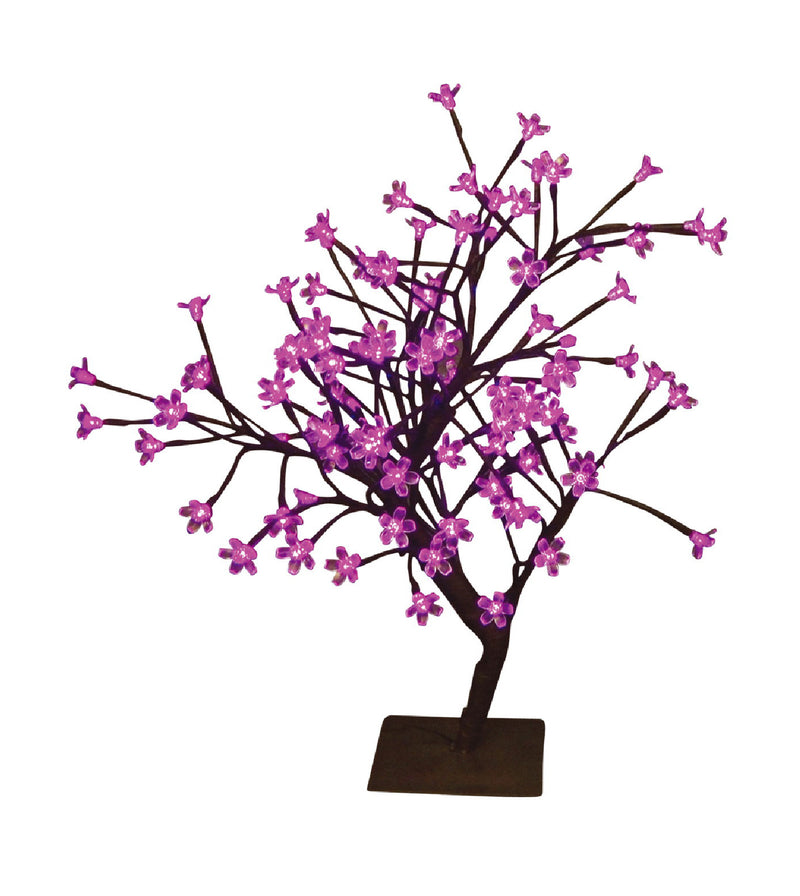 Floral Lights-Bonsai Tree-Indoor/Outdoor Pink Ac HI-LINE GIFT LTD.