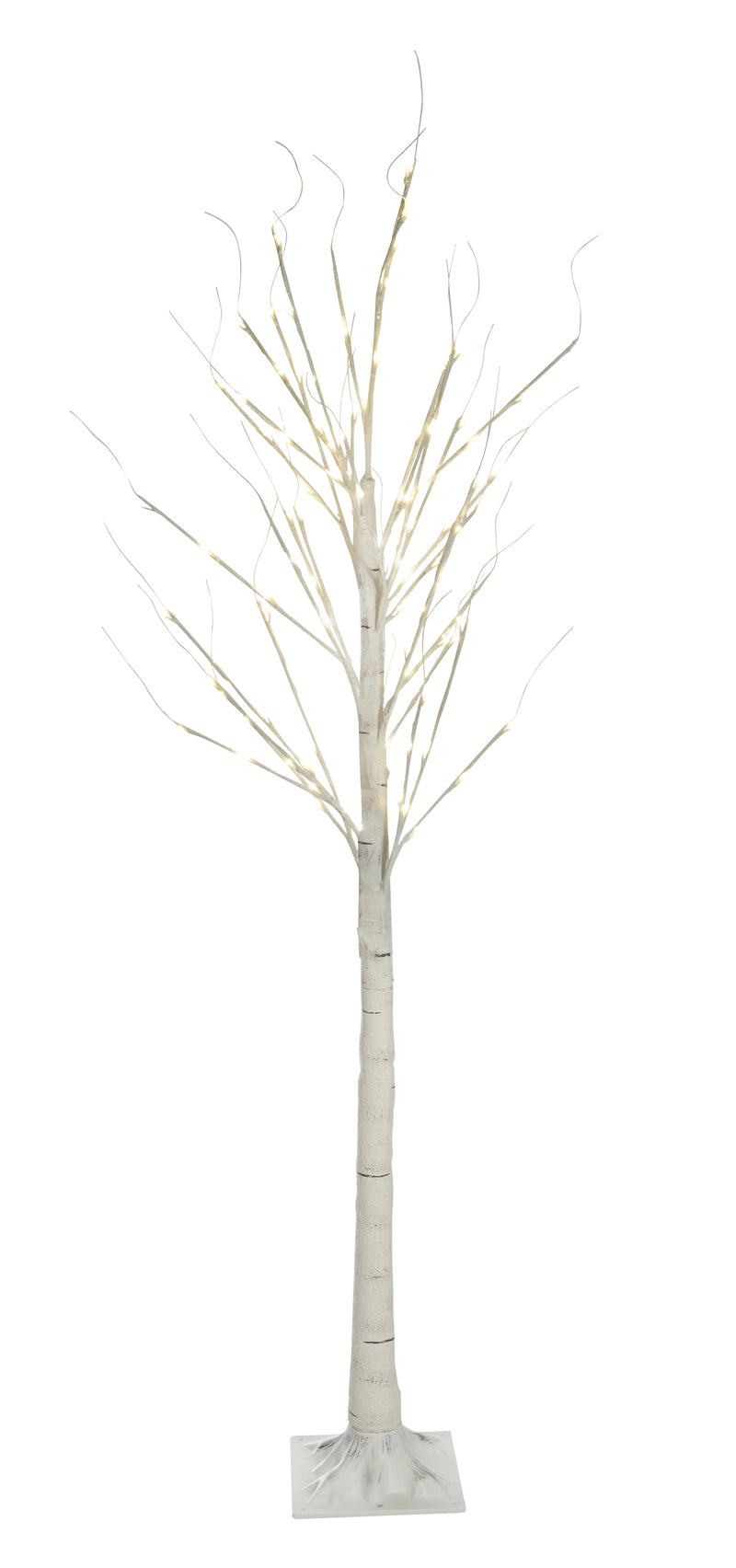Birch Tree on Metal Base For Indoor and Outdoor HI-LINE GIFT LTD.