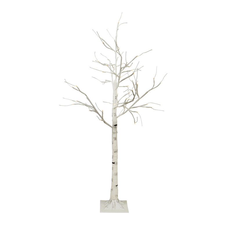 Birch Tree on Metal Base For Indoor and Outdoor HI-LINE GIFT LTD.