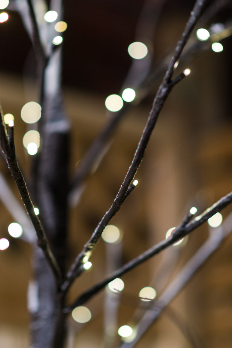 LED Tree With 8 Functions  and 120 Warm White LEDs HI-LINE GIFT LTD.