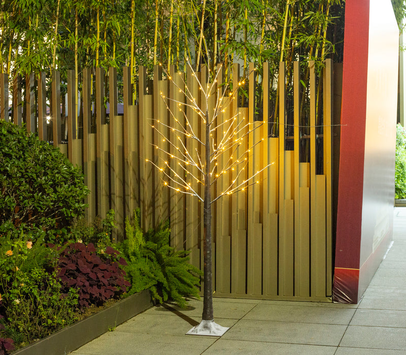 LED Tree With 8 Functions  and 120 Warm White LEDs HI-LINE GIFT LTD.