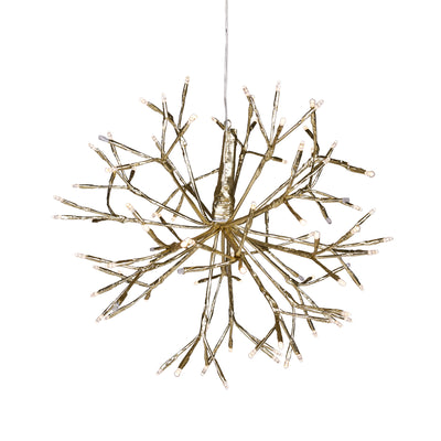 Gold Starburst Led 96 Led/12 Flashing HI-LINE GIFT LTD.