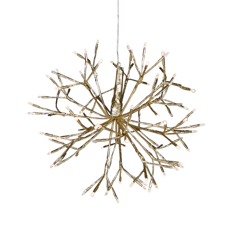 Gold Starburst Led 96 Led/12 Flashing HI-LINE GIFT LTD.