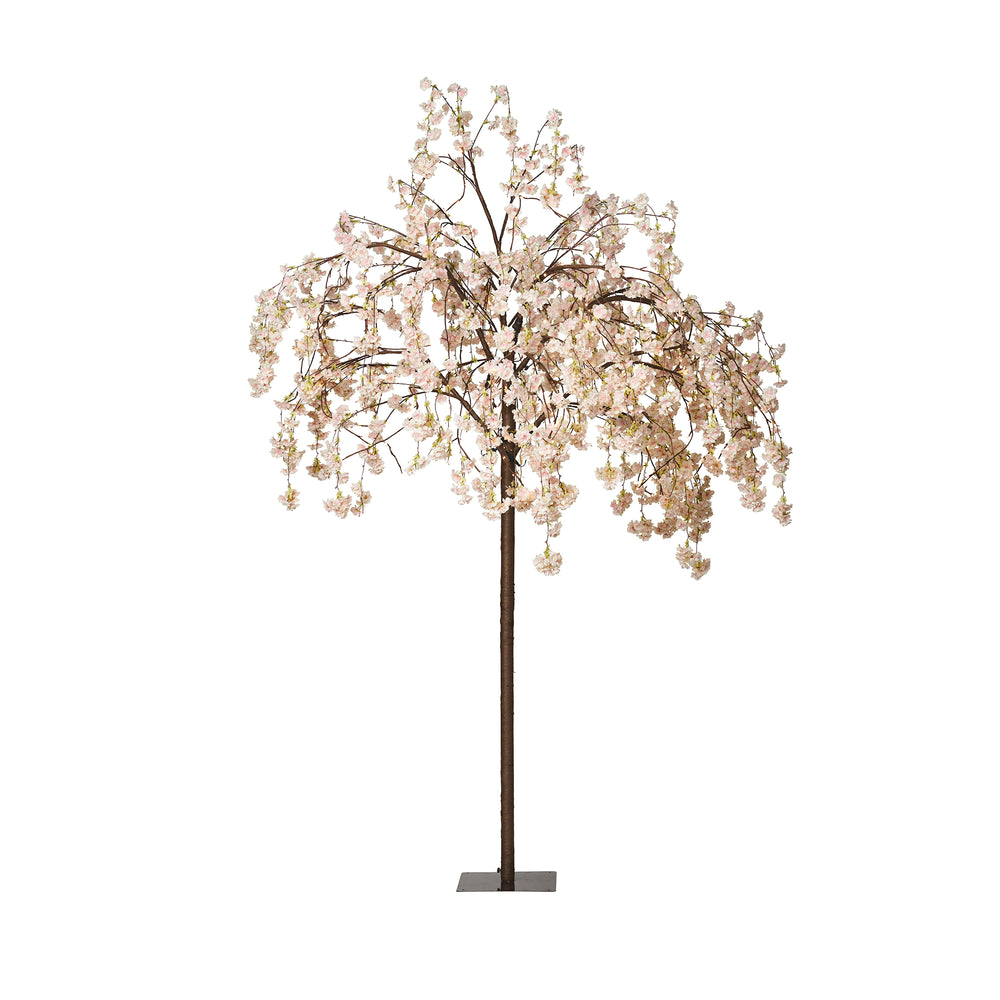 Large Pink Cherry Blossom Tree With  288 Warm White Led HI-LINE GIFT LTD.