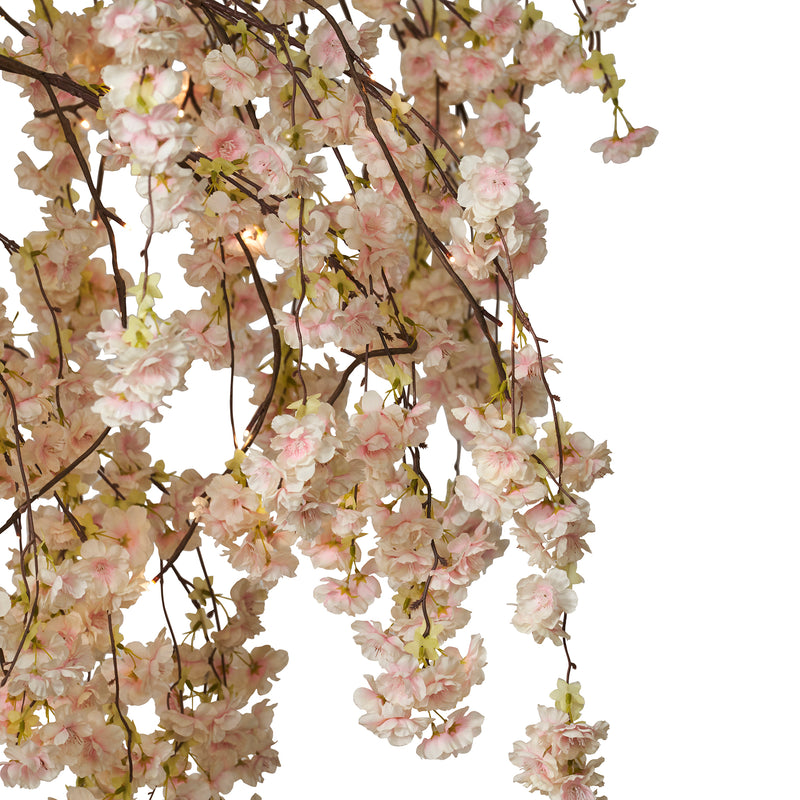 Large Pink Cherry Blossom Tree With  288 Warm White Led HI-LINE GIFT LTD.