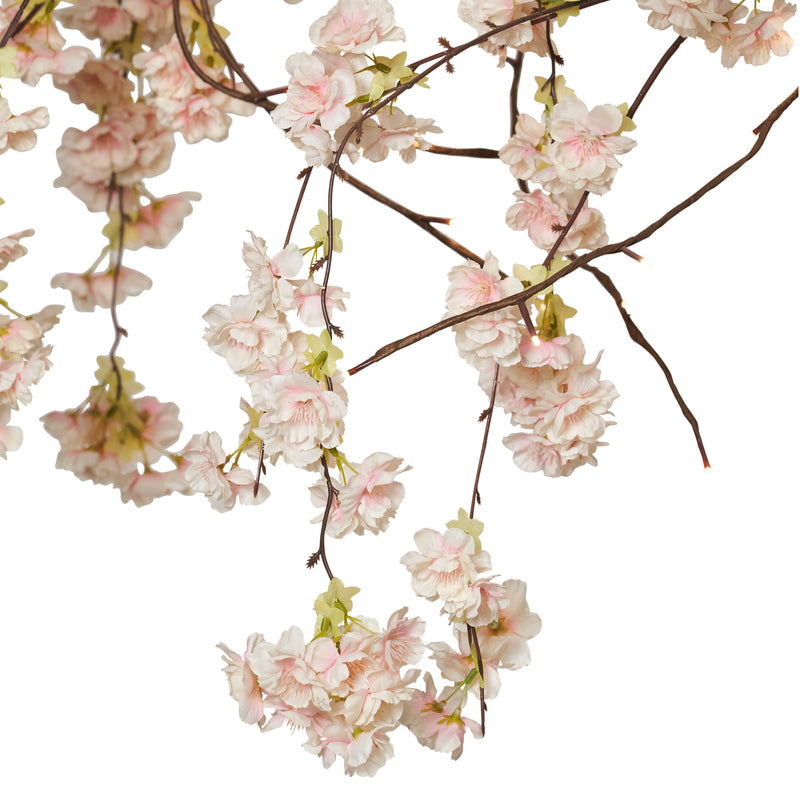 Large Pink Cherry Blossom Tree With  288 Warm White Led HI-LINE GIFT LTD.