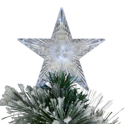 Christmas Tree Fiber Optic With Corns & Berries HI-LINE GIFT LTD.