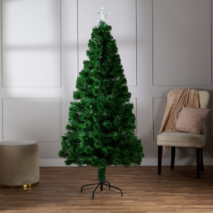 Christmas Tree Fiber Optic Multi-Color HI-LINE GIFT LTD.