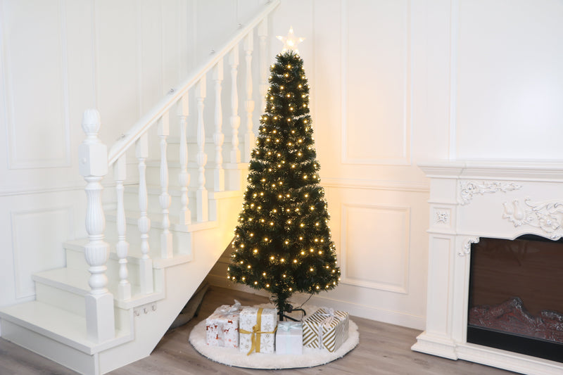 37495-N6 - Pencil Christmas Tree with Warm Lights Hi-Line Gift Ltd.
