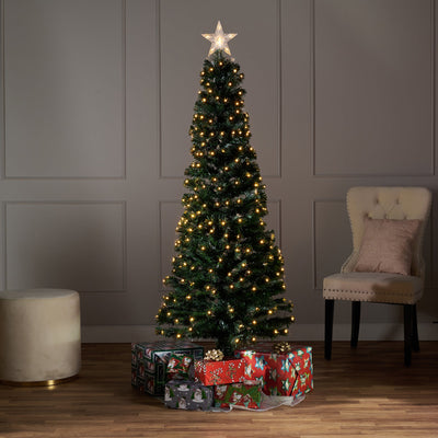 37495-N6 - Pencil Christmas Tree with Warm Lights Hi-Line Gift Ltd.