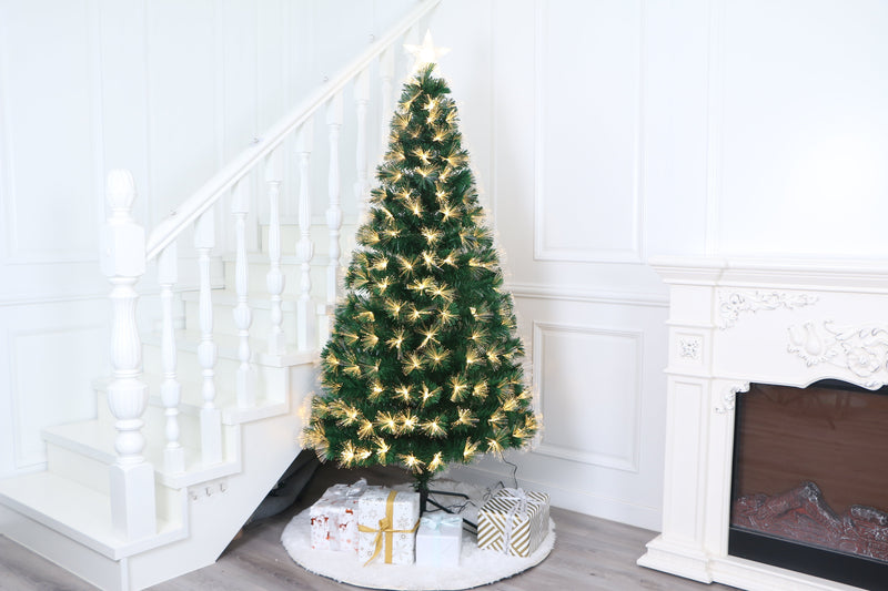 37495-P6 - Christmas Tree with Warm Fiber Lights Hi-Line Gift Ltd.