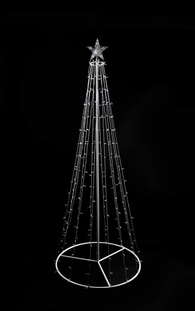 Multi-Function Timed Led Tree - 252 RGB LEDs HI-LINE GIFT LTD.