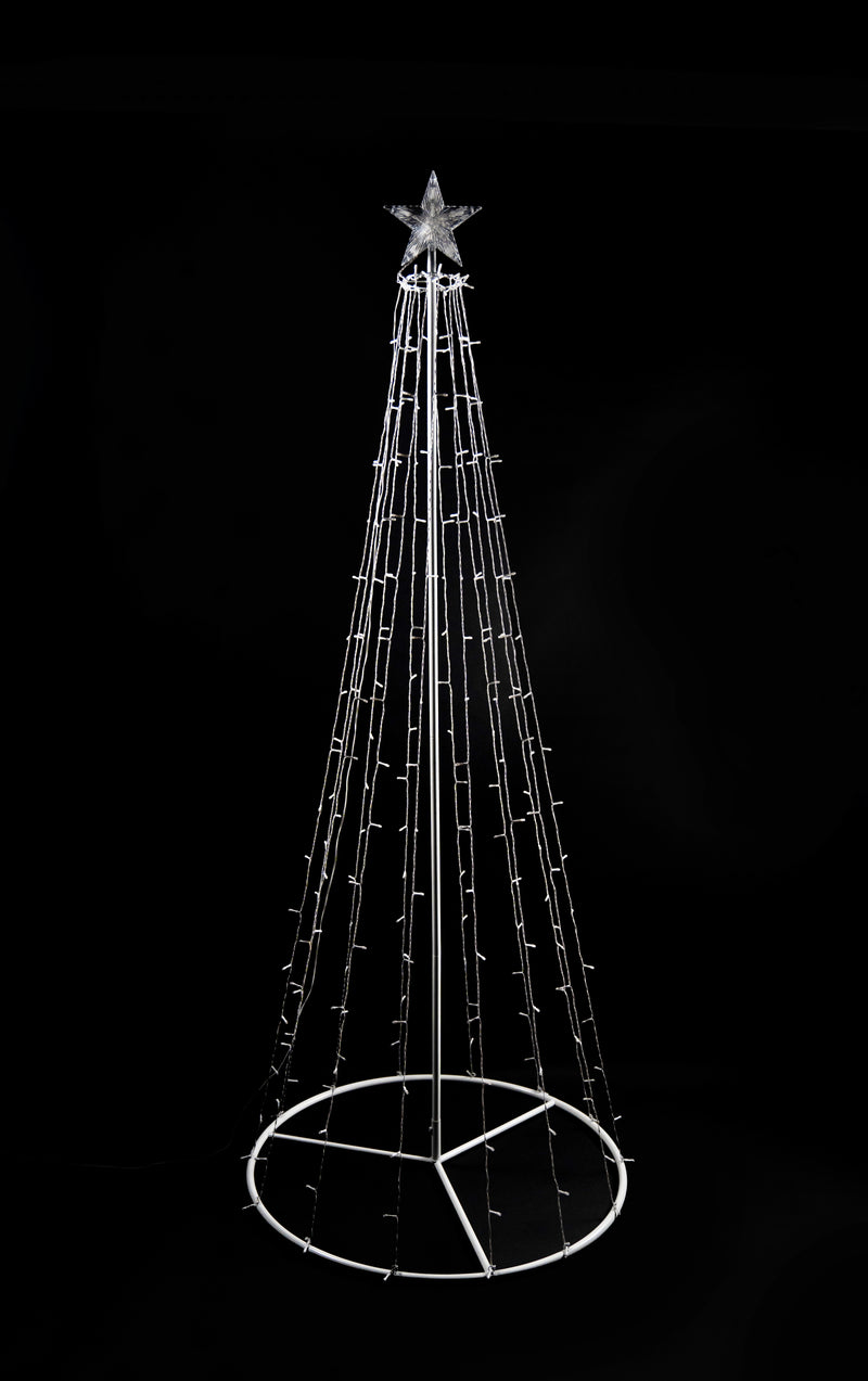 Multi-Function Timed Led Tree - 252 RGB LEDs HI-LINE GIFT LTD.