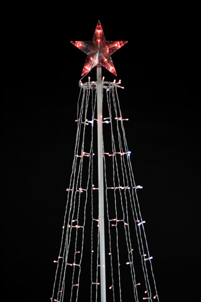 Multi-Function Timed Led Tree - 252 RGB LEDs HI-LINE GIFT LTD.